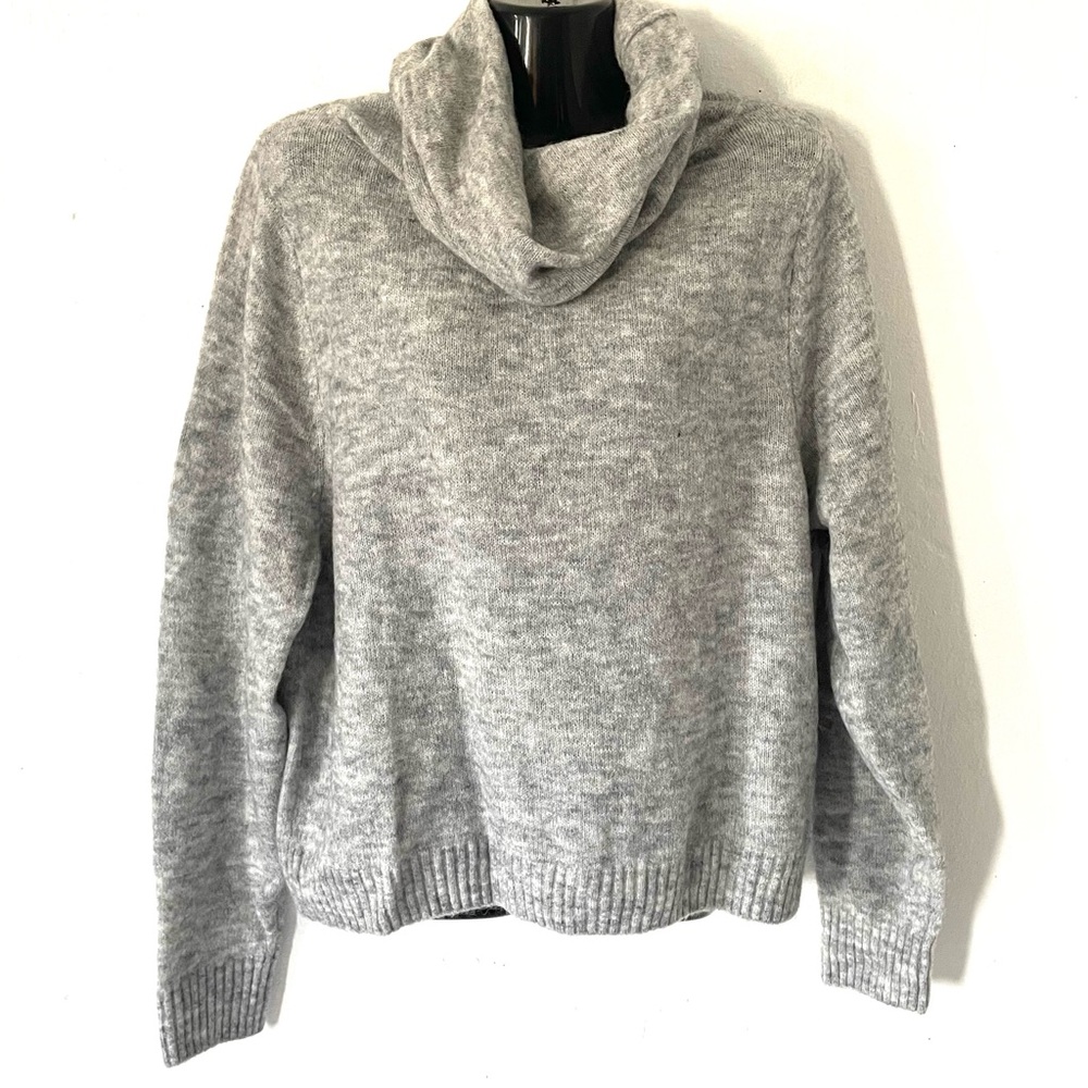 H&M blended mohair/wool cowl neck sweater